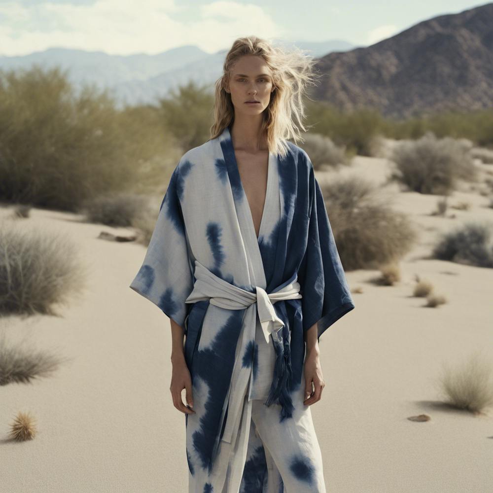 Kimono In The Desert