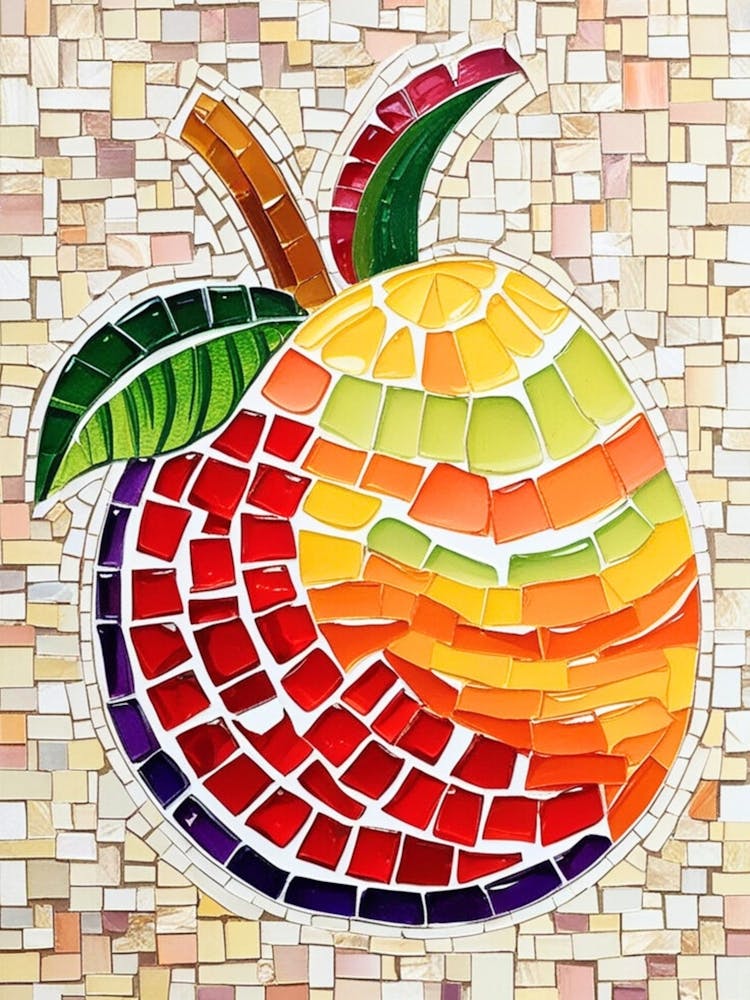 Art Mosaïque Pêche