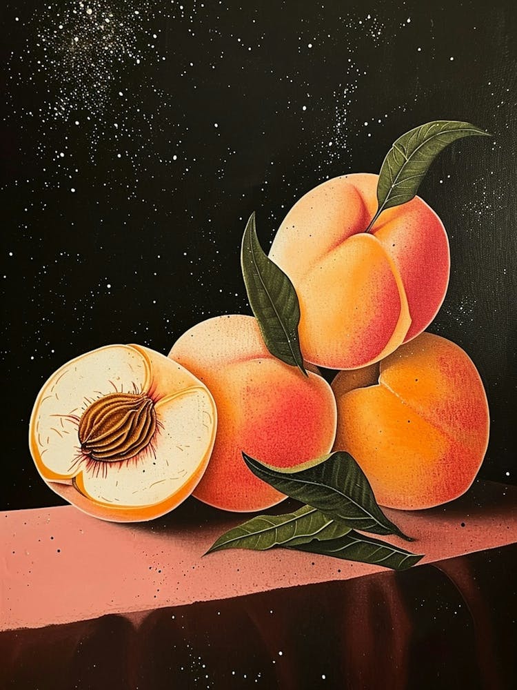 Art Deco Peaches