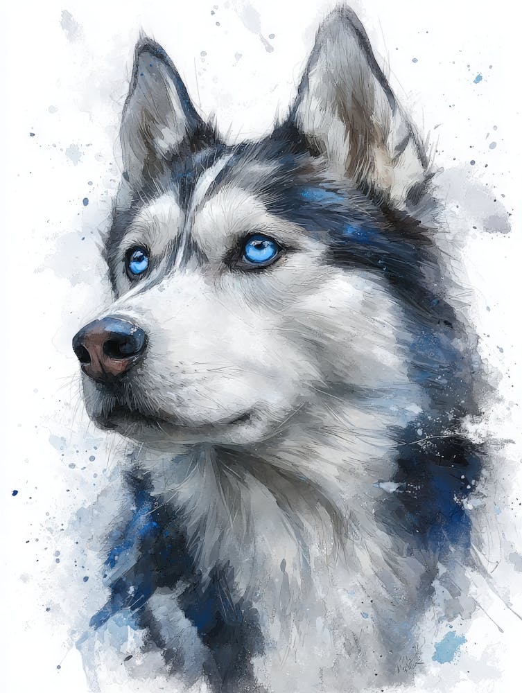 Aihrgdesign Isolated Watercolor Painting Of Dog Portraits Hus 09b6cf98 C81d 487f 9e7f C797cb1459ca 0