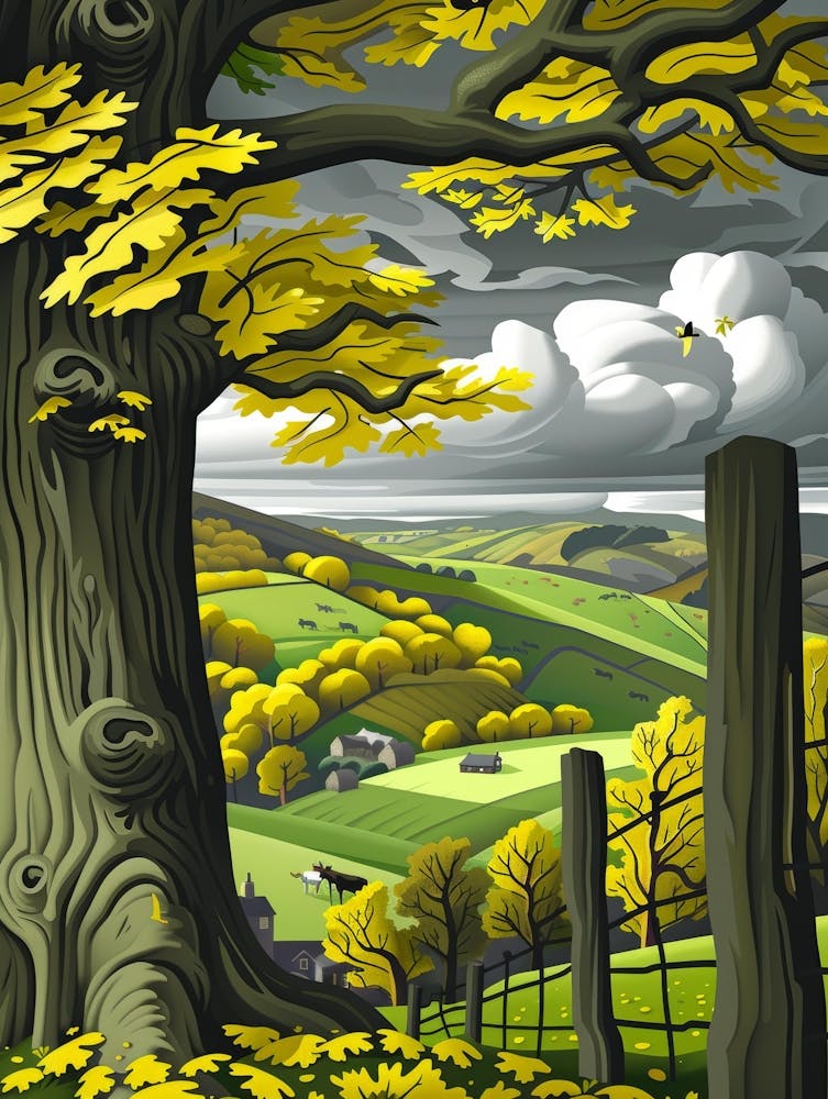 Autumn In The Countryside