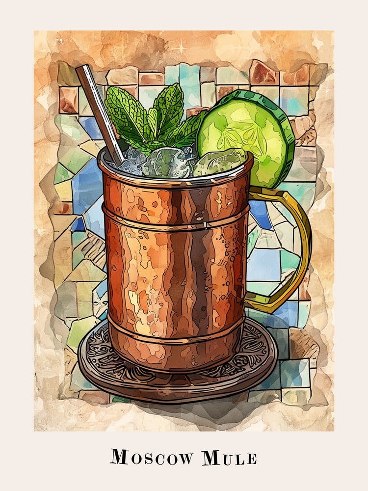 Moscow Mule Fliesen-Poster 1