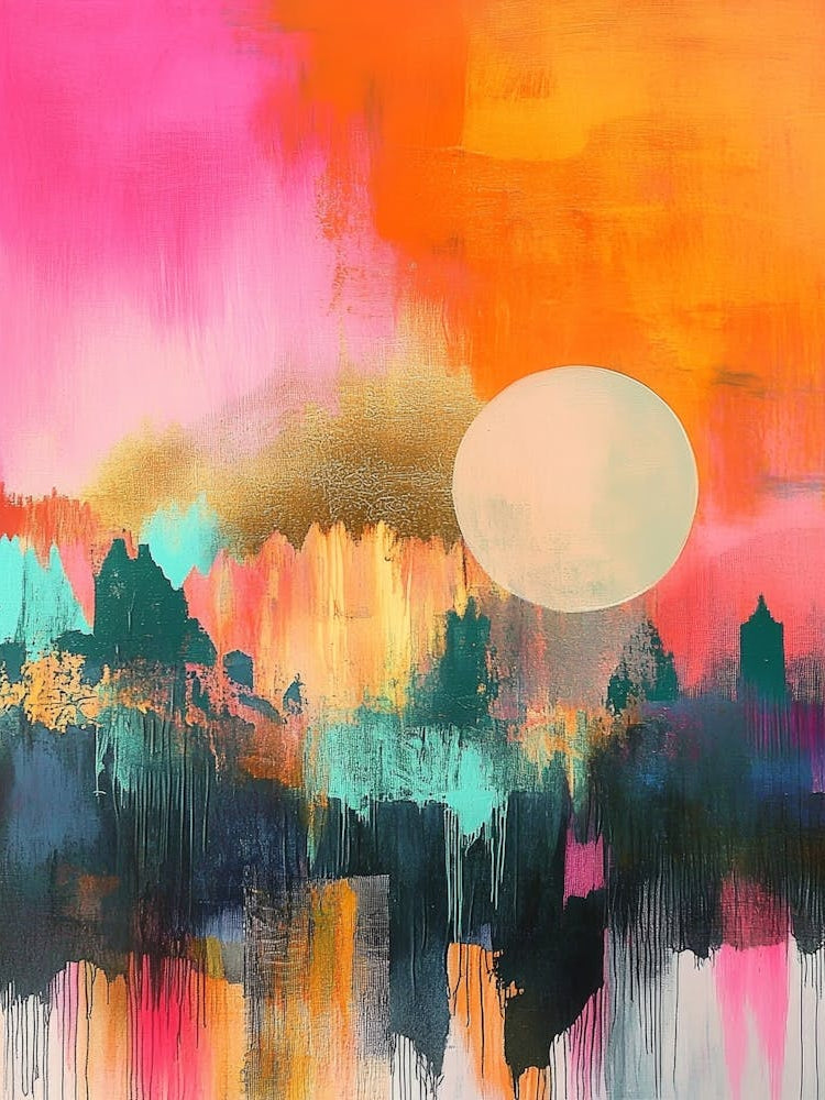 Abstract Modern Landscape