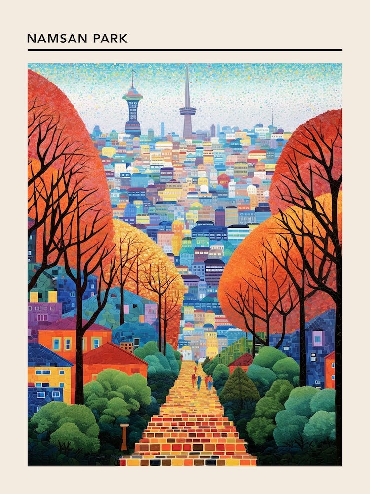 Namsan Park Seoul South Korea 4