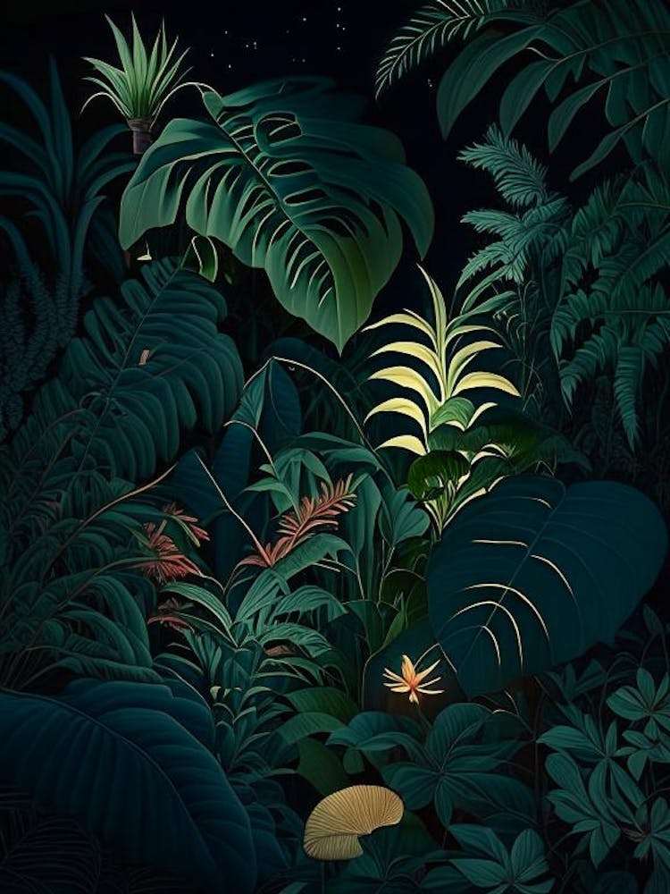 Jungle Night 3 Botanicals
