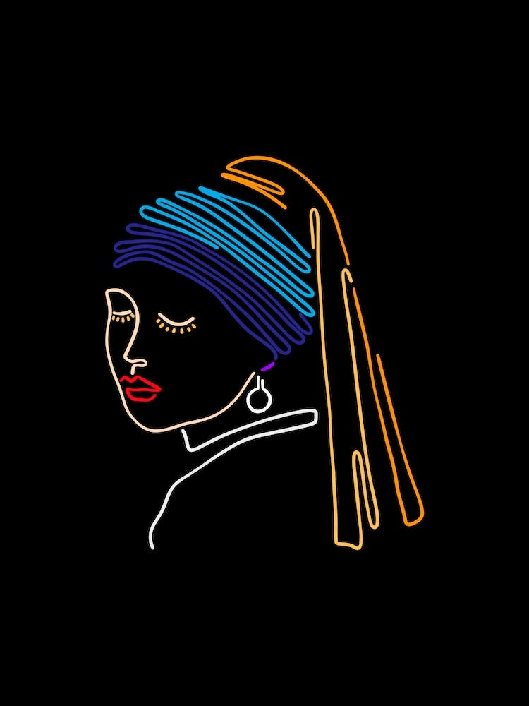 The Girl With A Pearl Earring Line