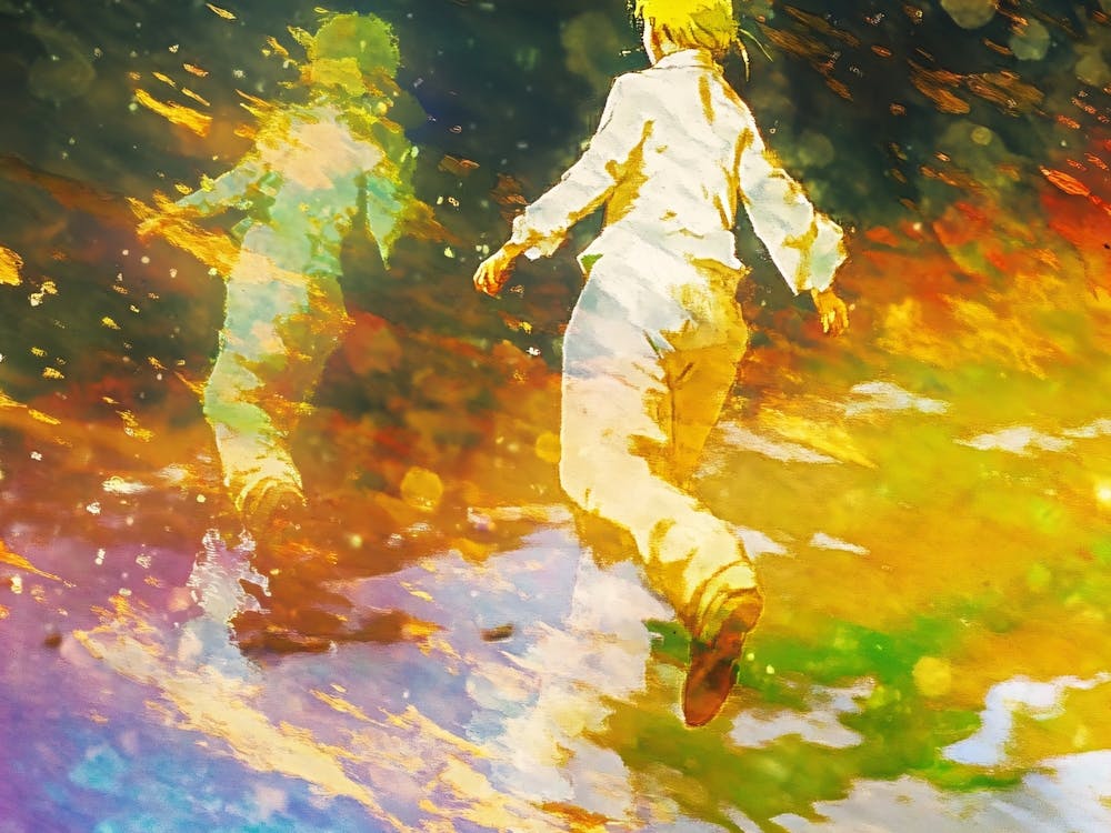 60s Psychadelic Trippy Painting