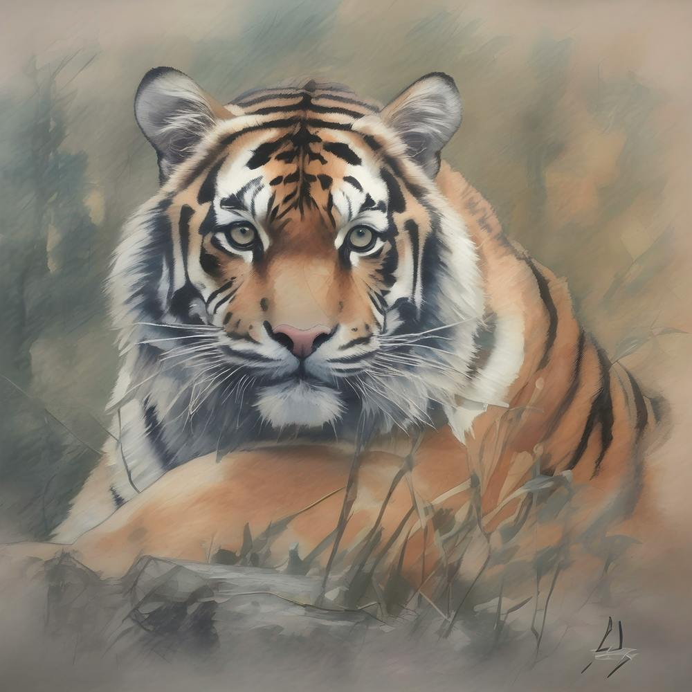 Charming Tiger