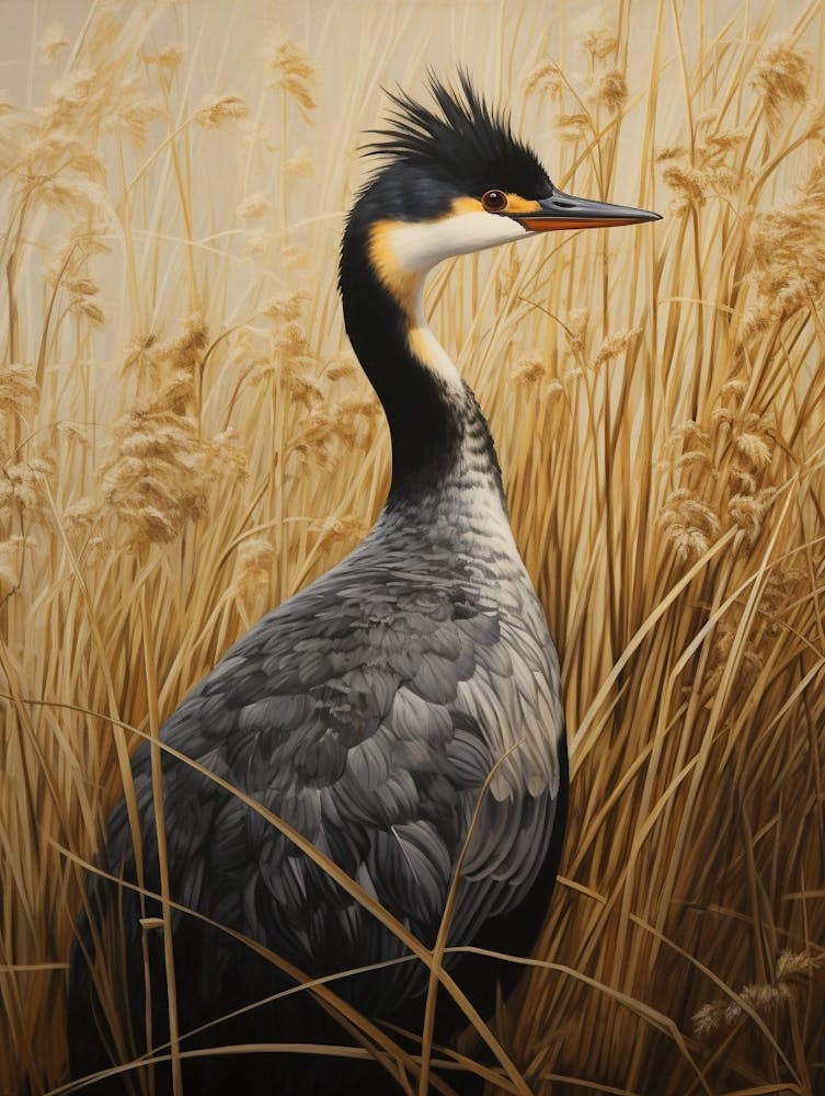 Dark And Moody Botanical Grebe 4