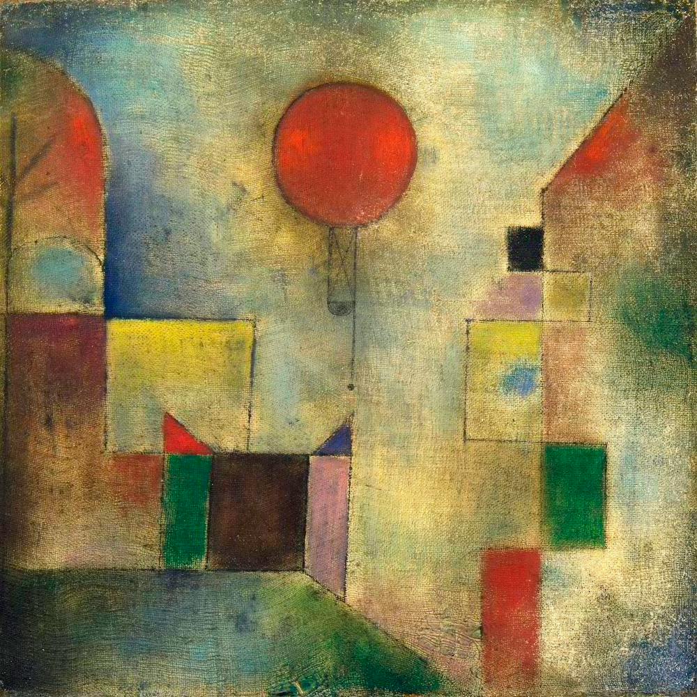 Paul Klee 1922 Red Balloon