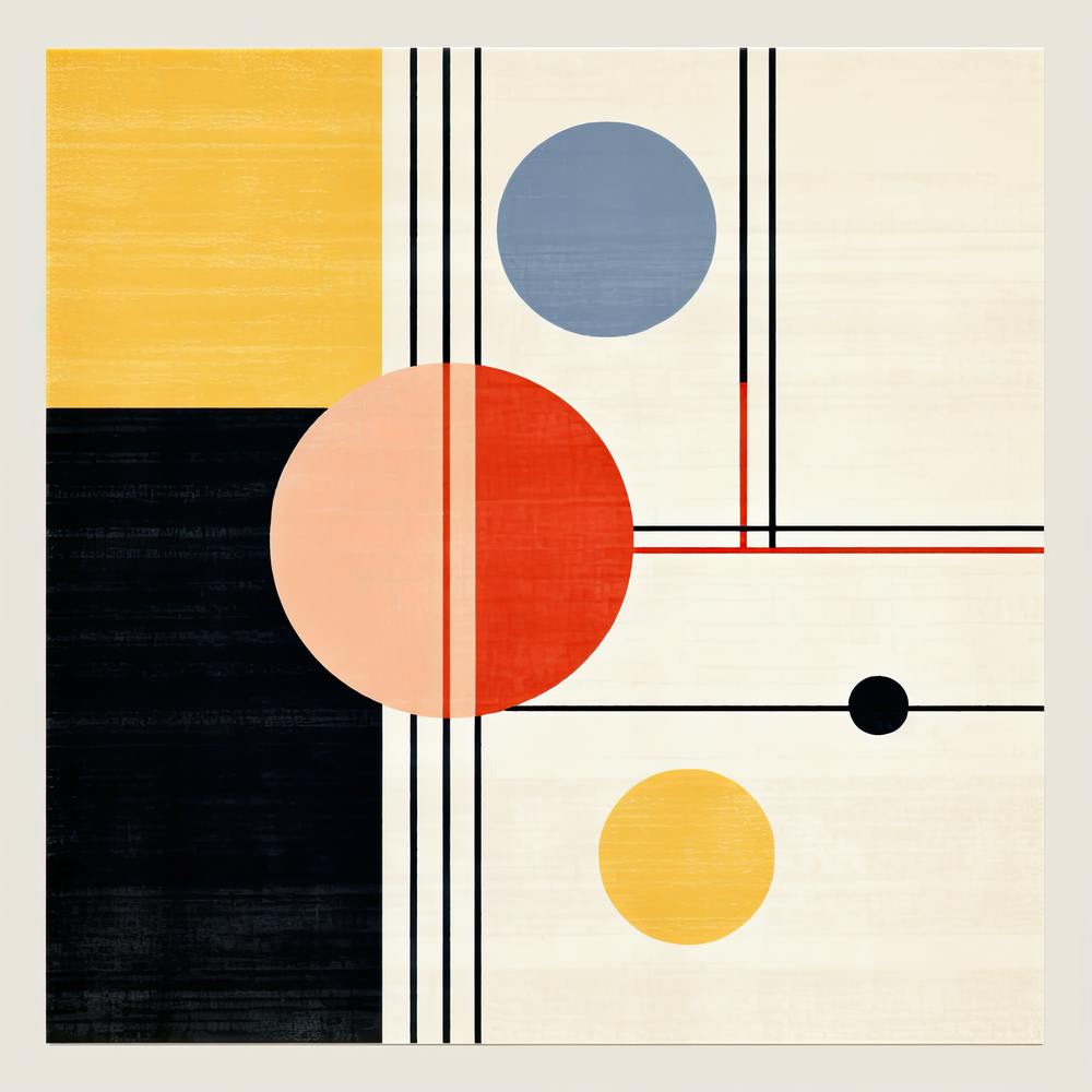 Aurora Alchemy: Squares and Circles Illumination