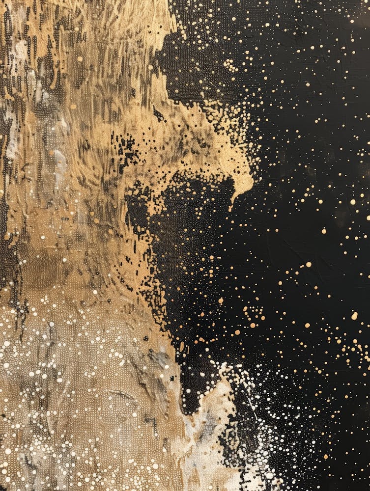 Gold Splatter 3