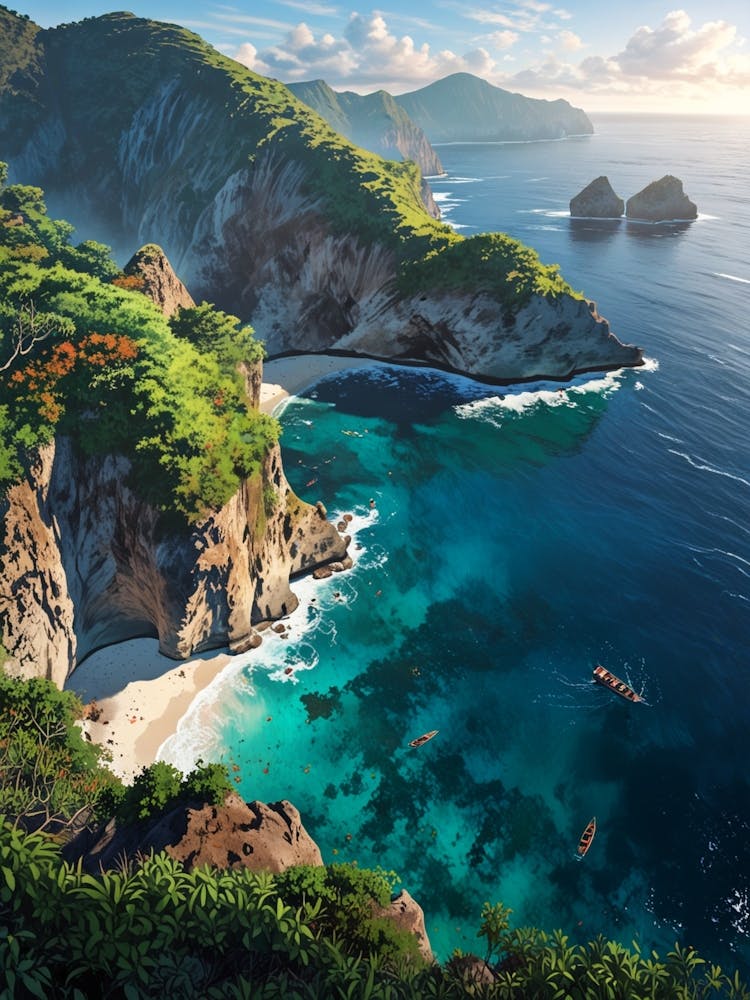 Sunset On The Beach 2