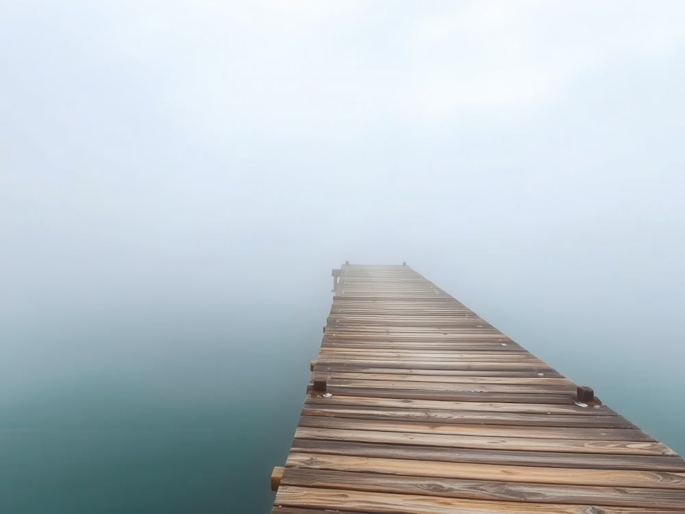 Pier In The Fog 1