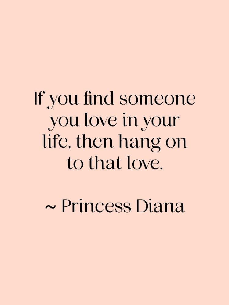 Princess Diana Quote