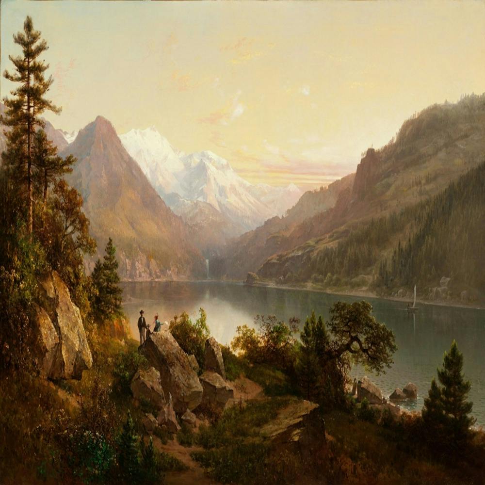 Thomas Hill. Lake Tahoe 1864