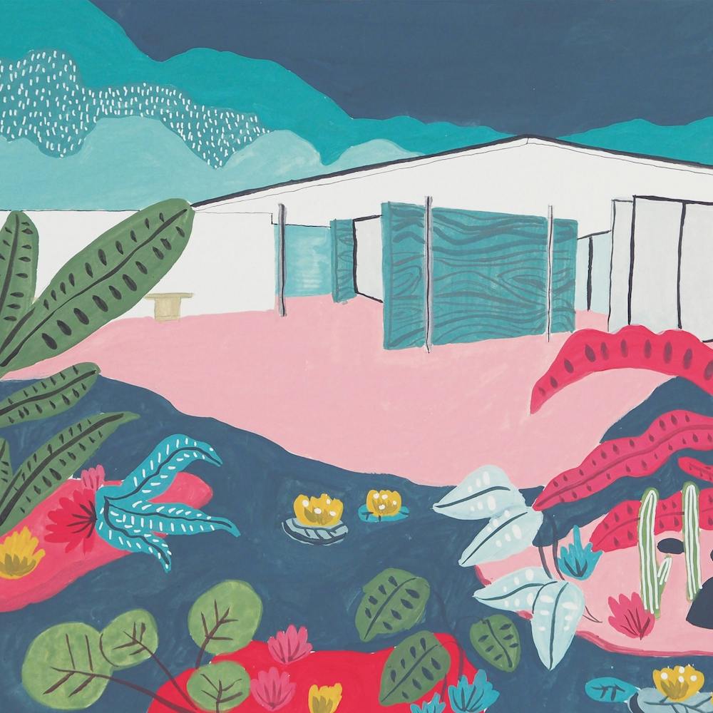 Mies Van Der Rohe Barcelona Pavillon  Square