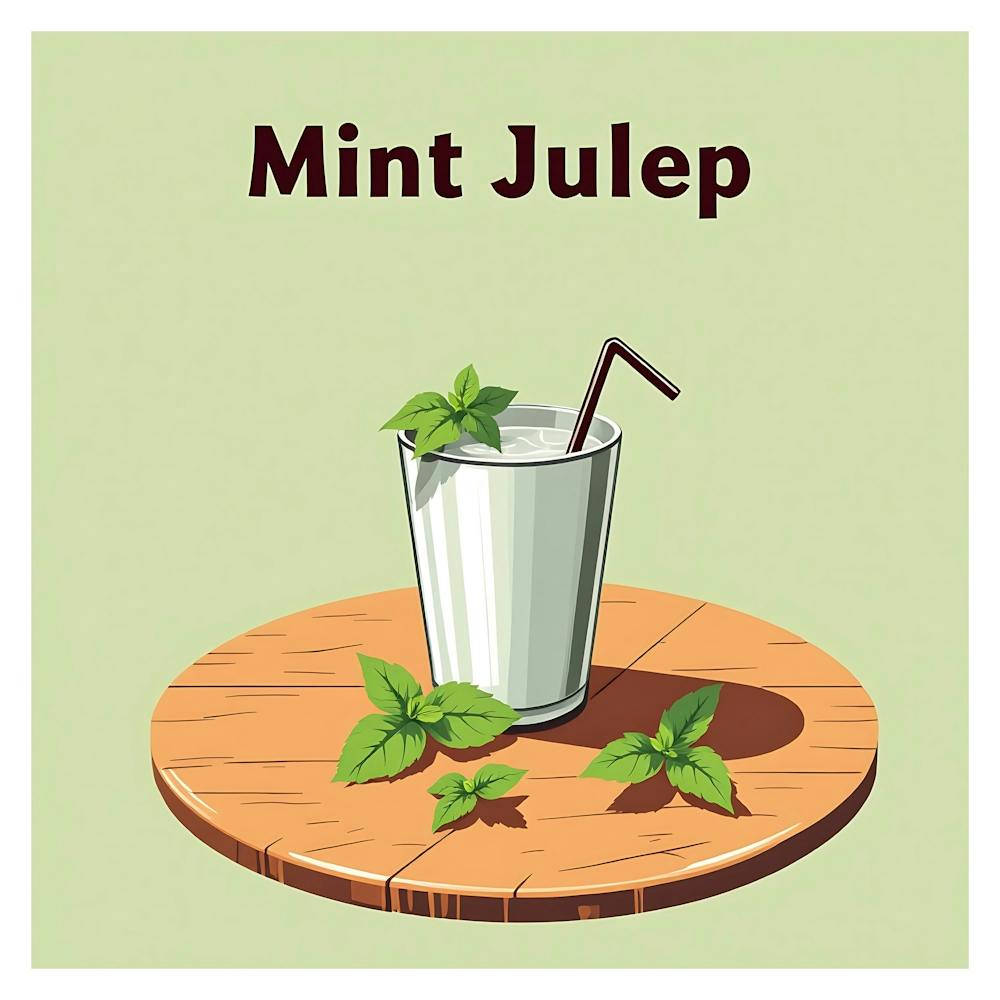 Mint Julep Cocktail 03