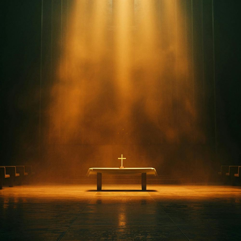 Midnight Mass With A Focus On The Altar 3d Render Ar 16 9 V 6 0 Style Raw P Abogq4p 1723654985 4