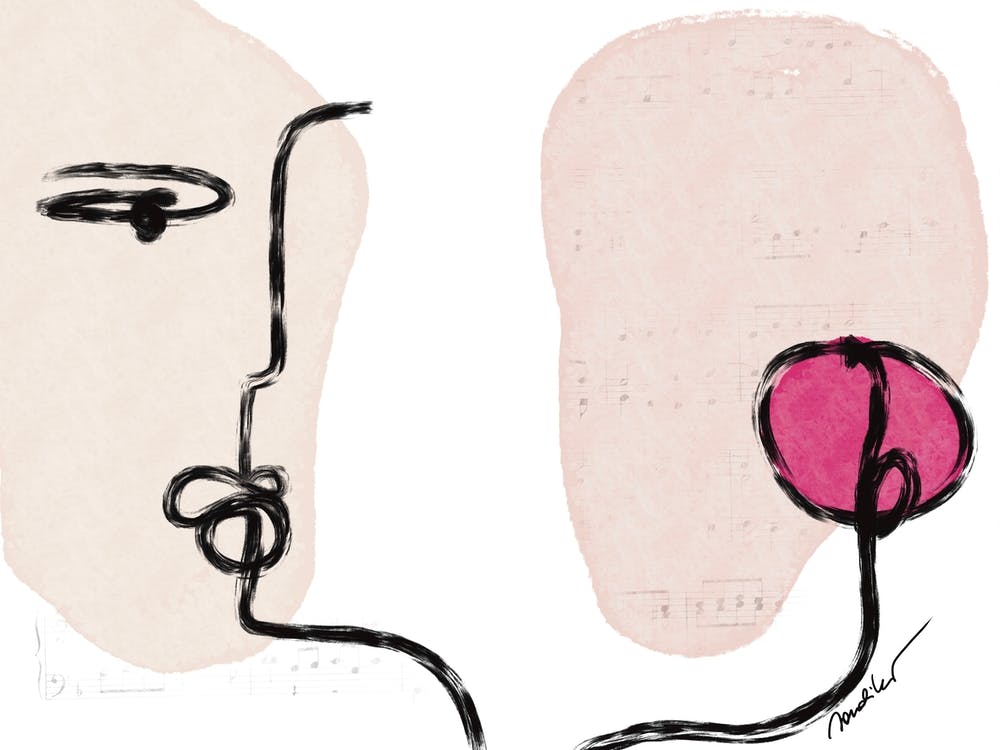 Talking person saving life of another person