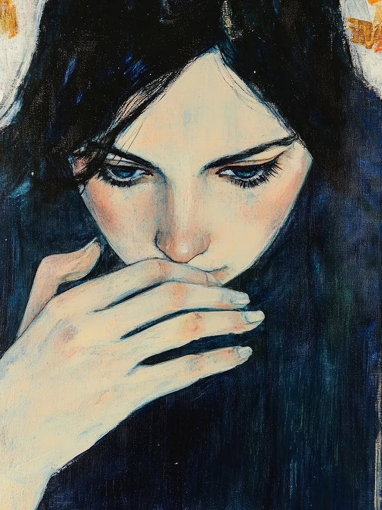 Woman's Face For Hope