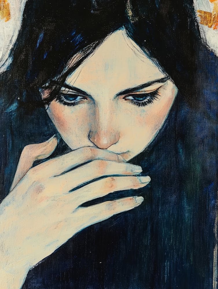 Woman's Face For Hope