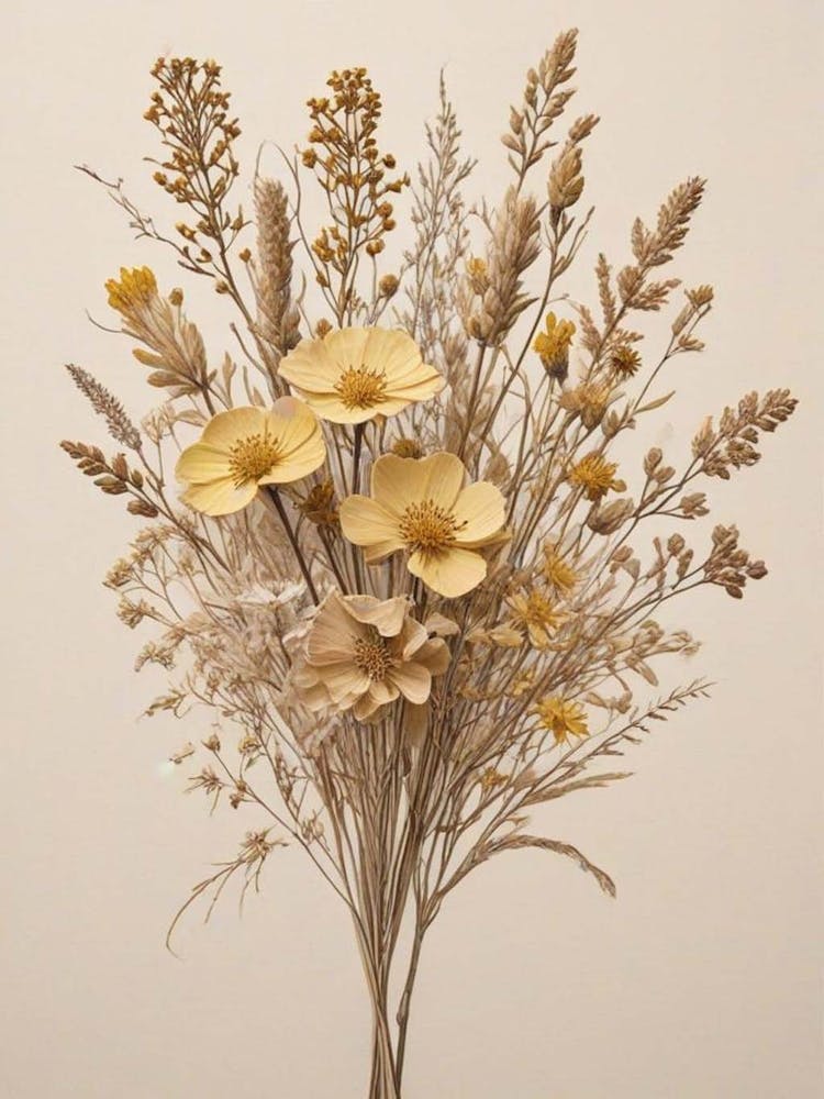 Fleurs Sechees, Dried Flowers Exhibition Poster 23 (3)