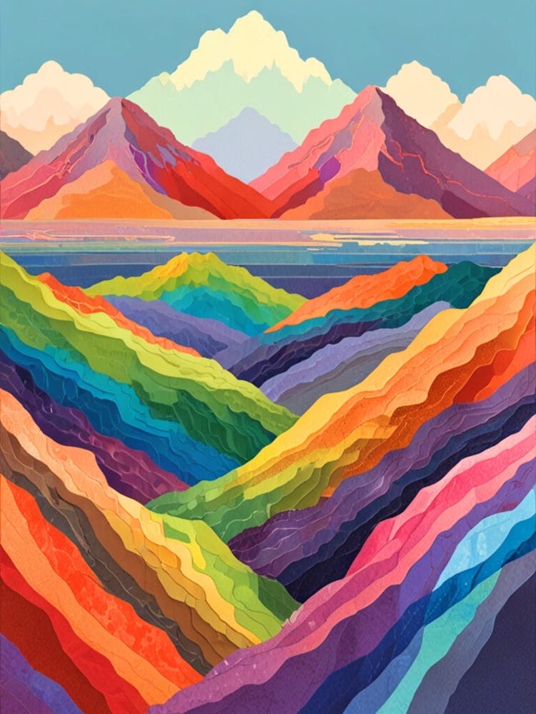 Rainbow Mountains