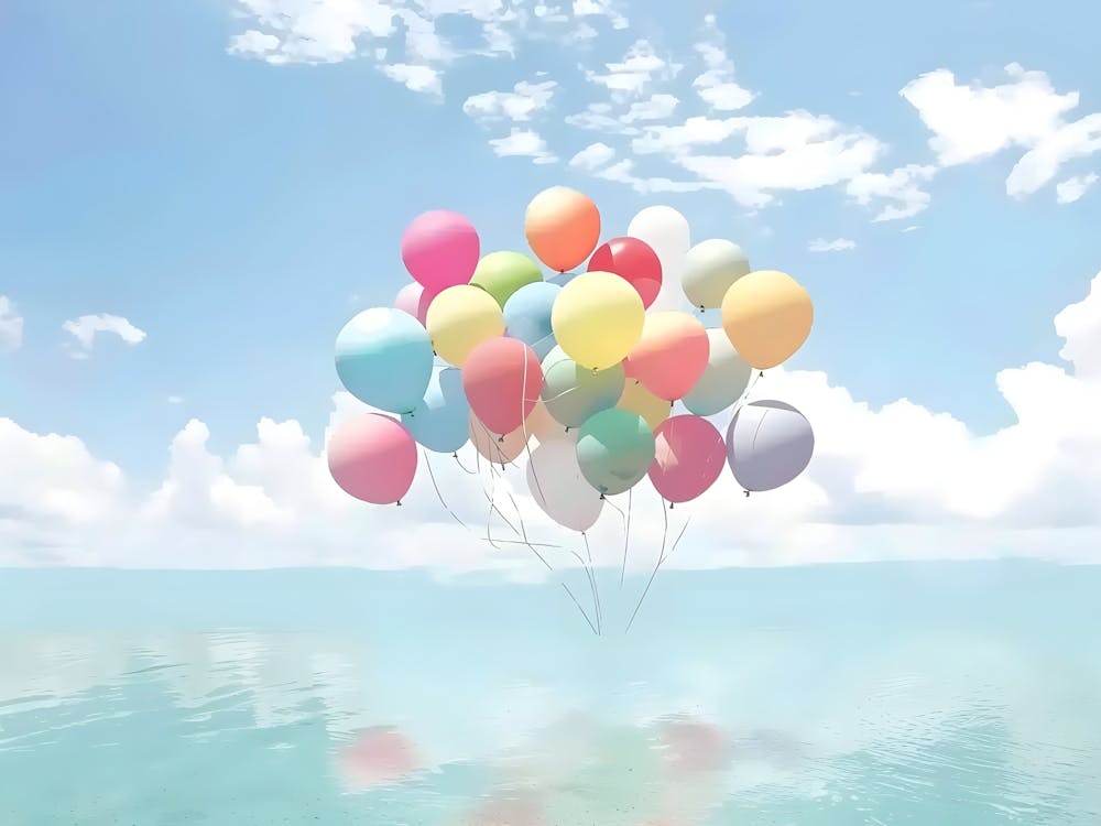 Balloons In The Sky 1