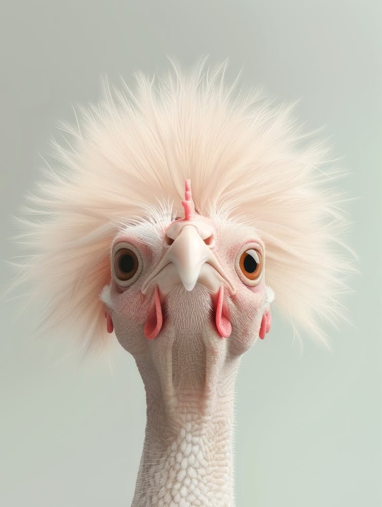 Ap Portrait de Poulet Surréaliste 1 Août 2024