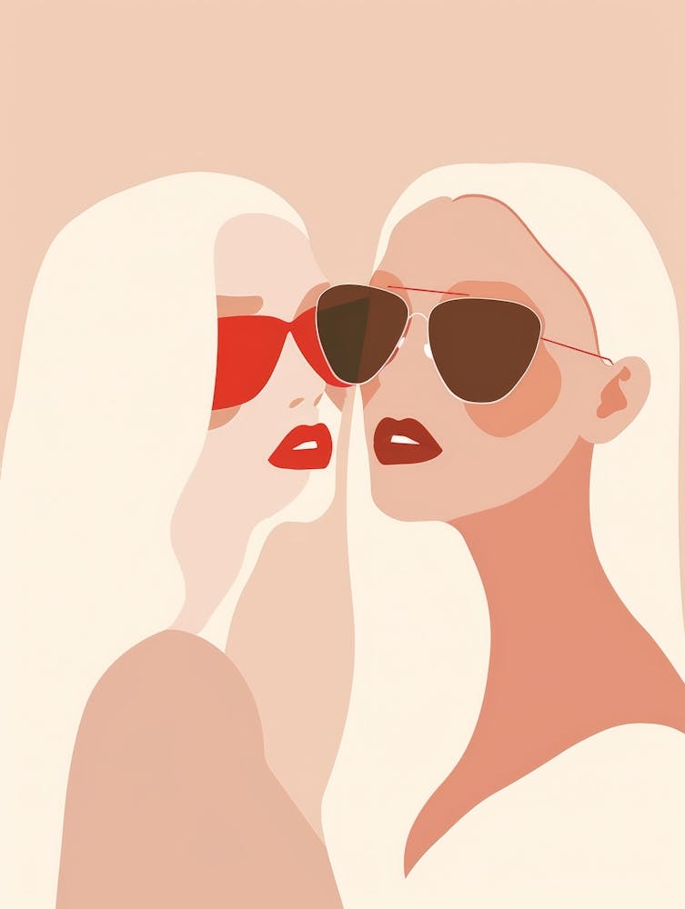 Two Women In Sunglasses 5