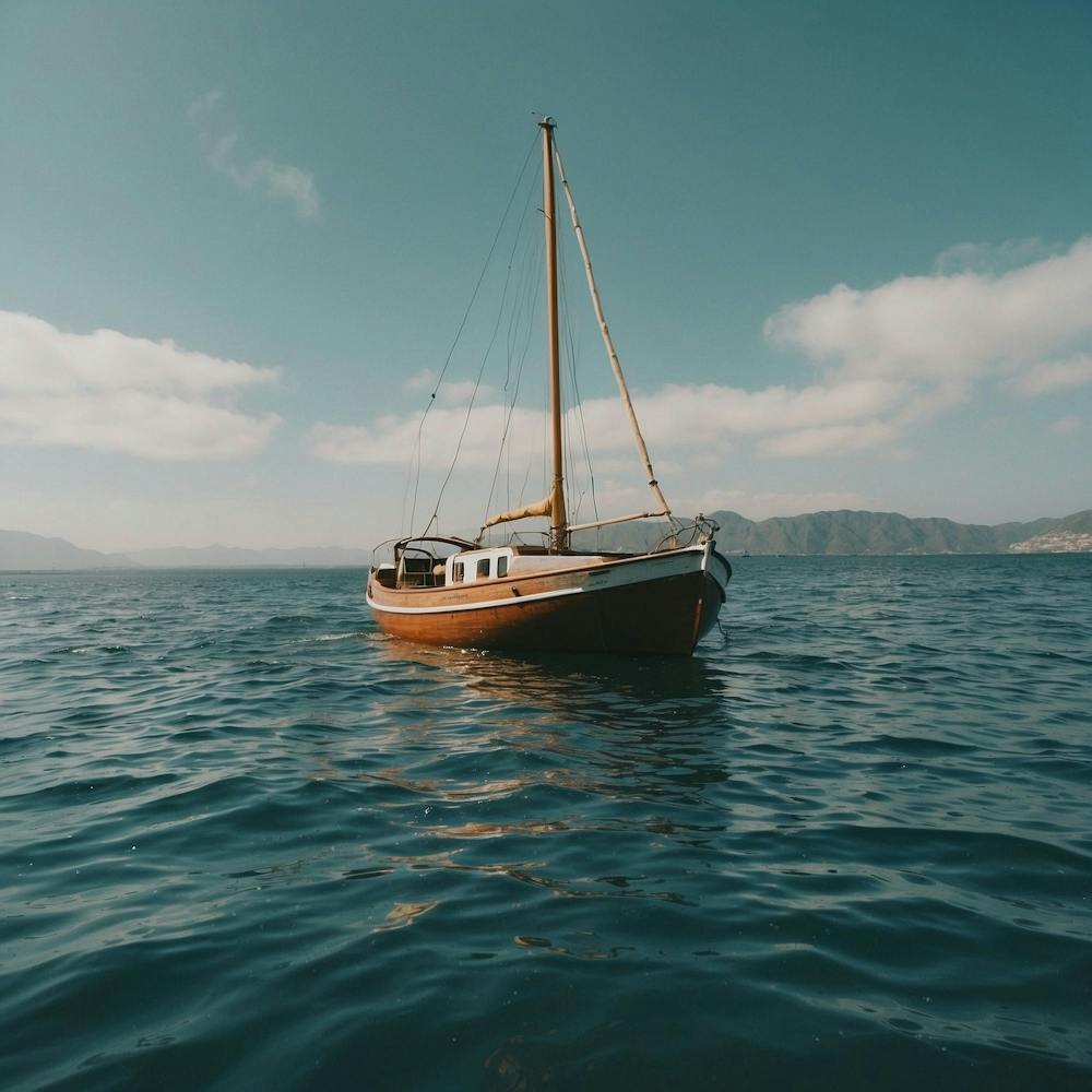 Default I Want A Picture Of A Boat In The Sea 0