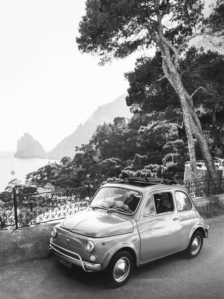 Capri Italy Amalfi Napels Italie Car 3x4