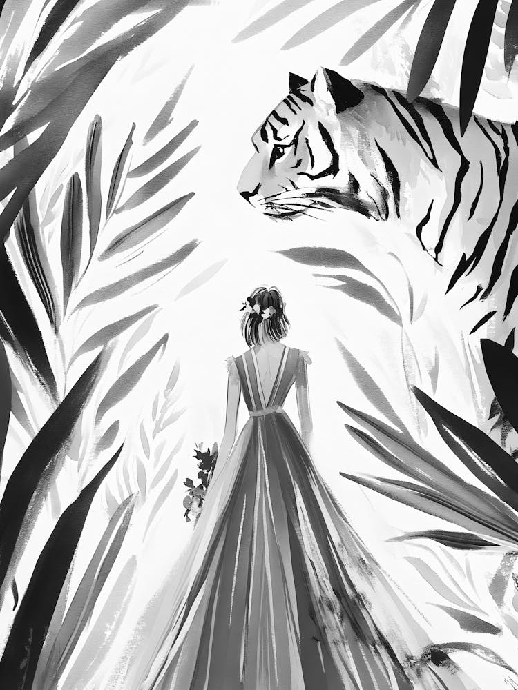 Tiger And Bride
