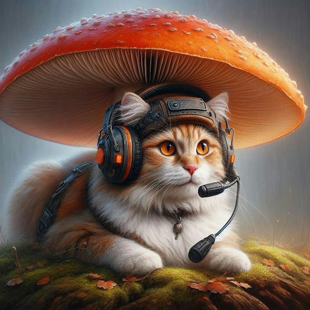 Chat avec des Écouteurs
