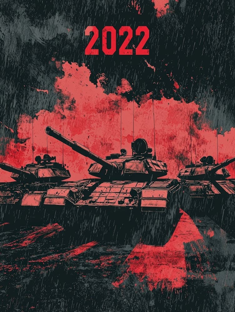 Aihrgdesign A Powerful Geopolitical Poster Marking The Start 4