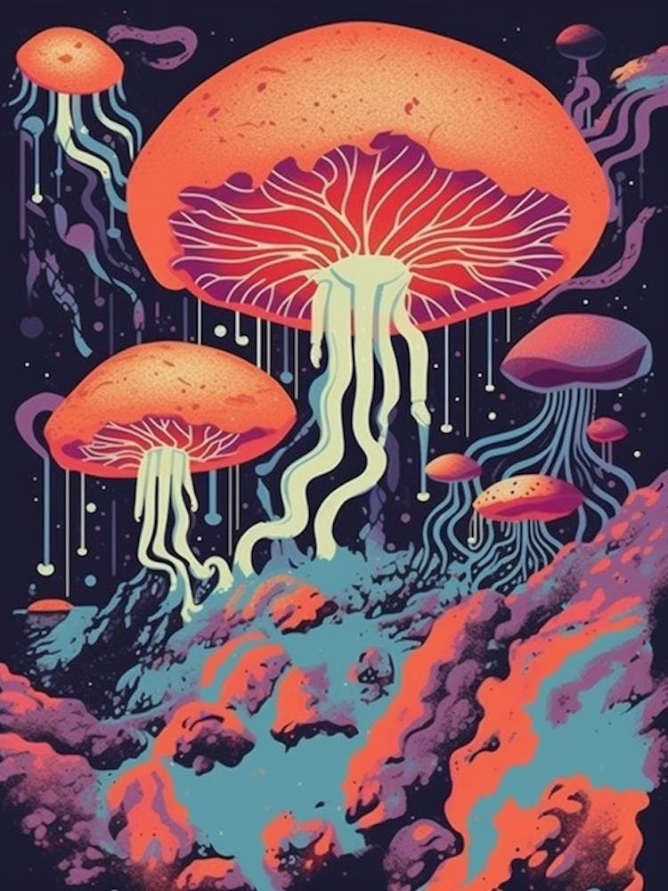 Psychedellic Mushroom  4