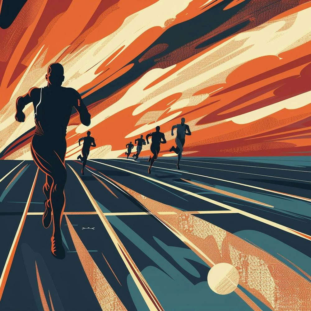 A Track And Field Competition Vector Design Illu 1718703173 2