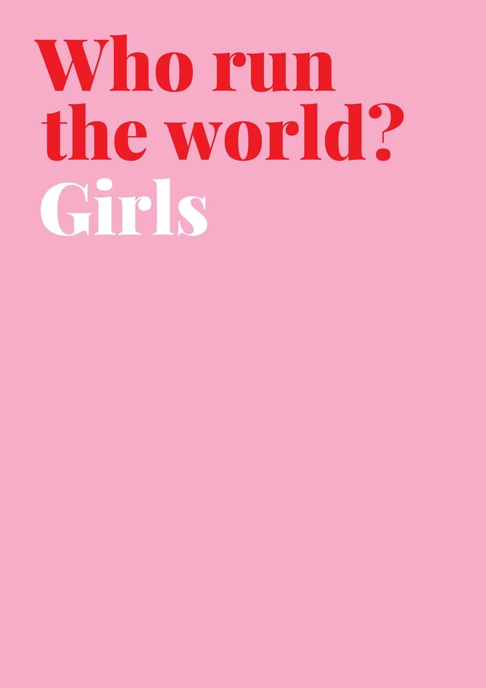 Who Run The World Girls, Beyonce