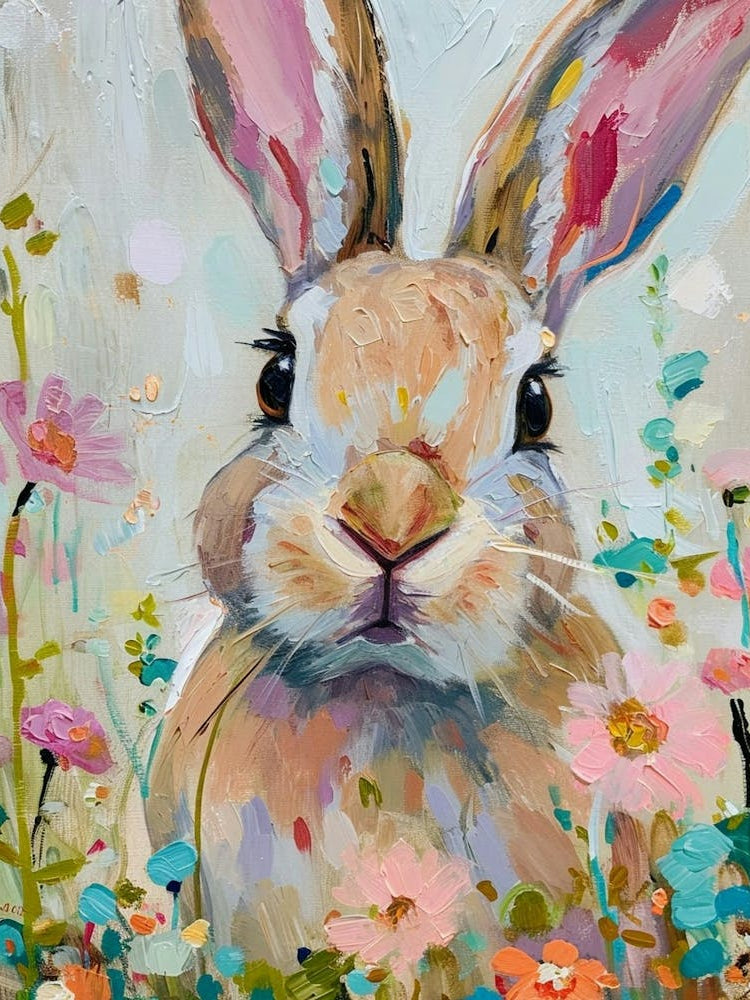 Havana Rabbit Painting 4