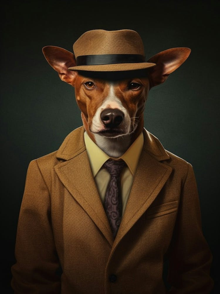 Gangster Dog Basenji Dog 3