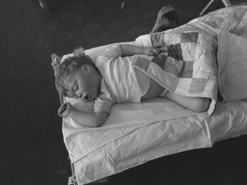 Nap Time In The Nursery School At The Fsa (Farm Security Administration) Farm Workers Community, Woodville 1