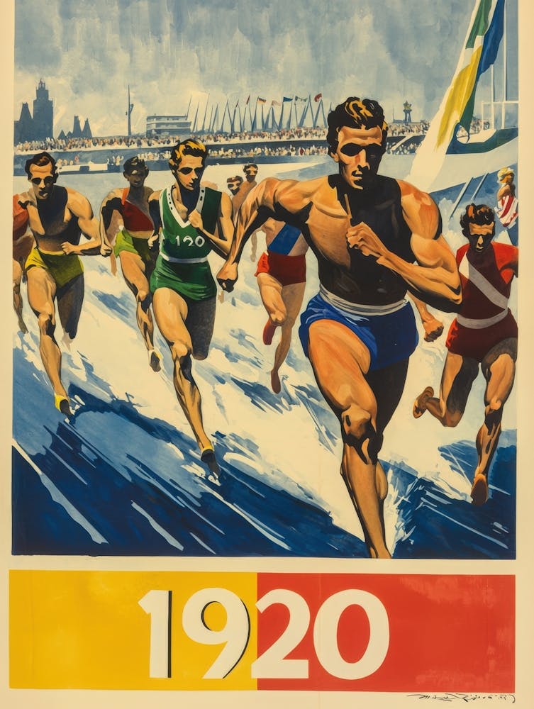 Aihrgdesign A Vintage Sports Poster For The 1920 Antwerp Olym 9ee6cb95 0449 4ea7 A93e 740ed2739c51 0