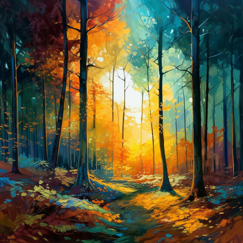 Autumn In The Forest
