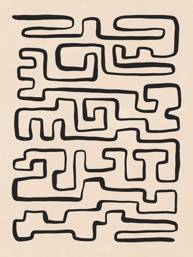 Abstrakte Linien Nr. 1093