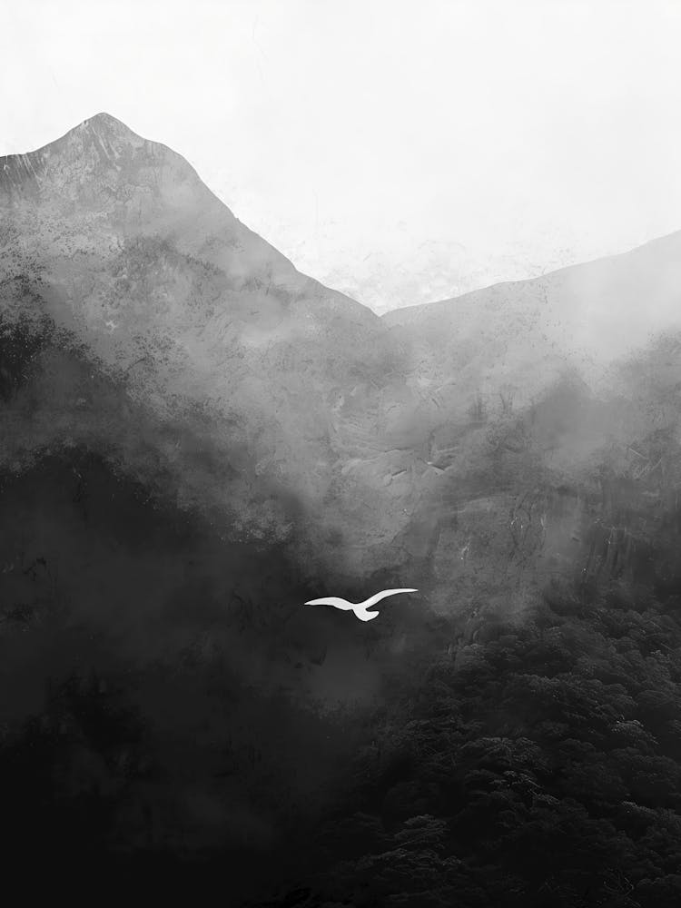 Bird In The Mist