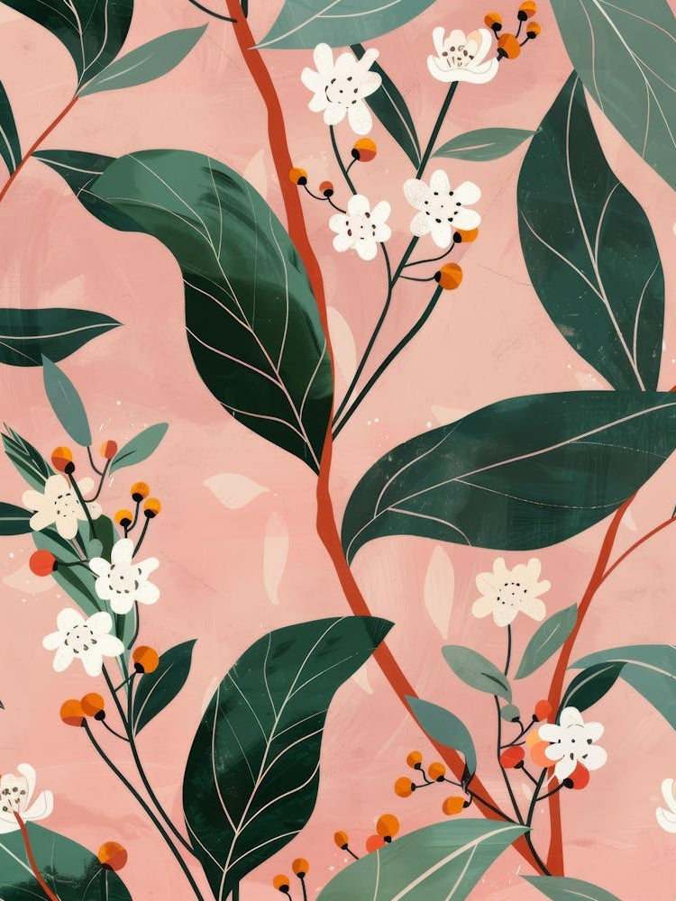 Wallpaper Floral Pattern 2