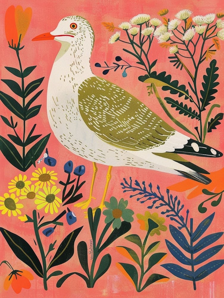 Spring Birds Seagull 4