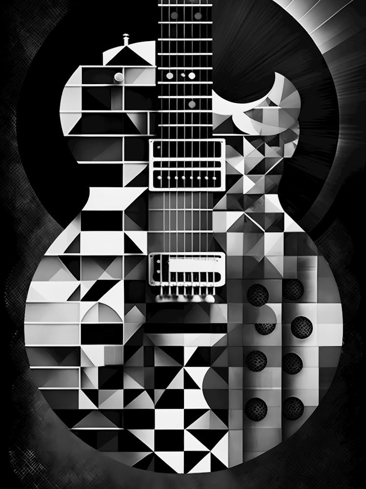 Abstract Guitar