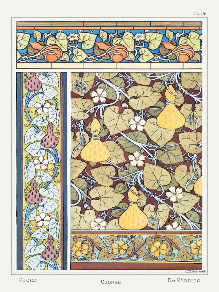 Squash From The Plant And Its Ornamental Applications (1896), Maurice Pillard Verneuil 1